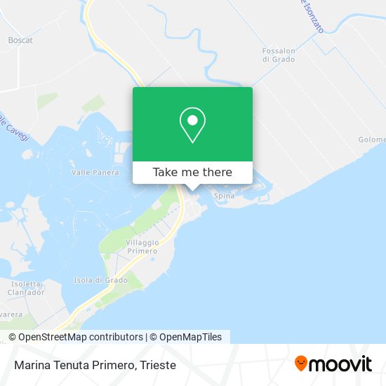 Marina Tenuta Primero map