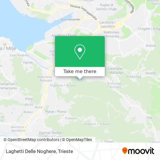 Laghetti Delle Noghere map