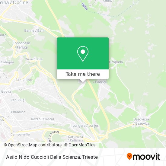Asilo Nido Cuccioli Della Scienza map