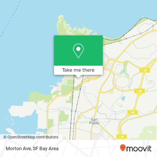 Mapa de Morton Ave