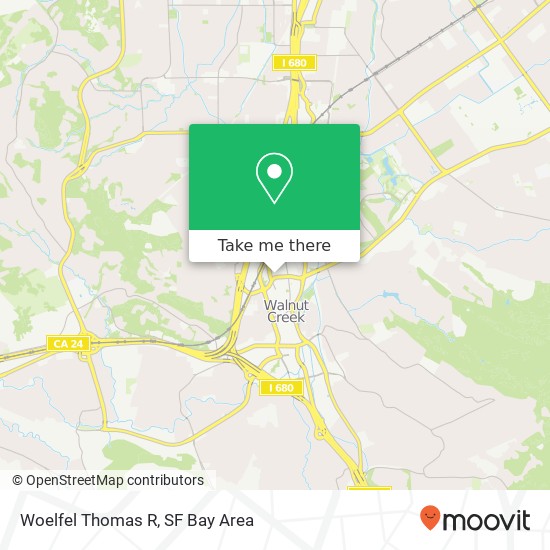 Woelfel Thomas R map