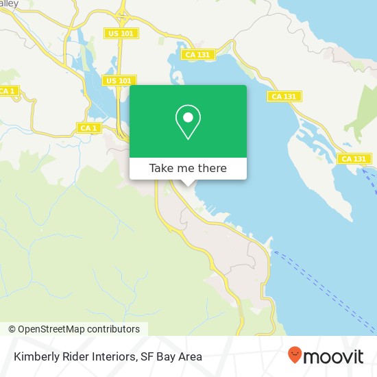 Kimberly Rider Interiors map