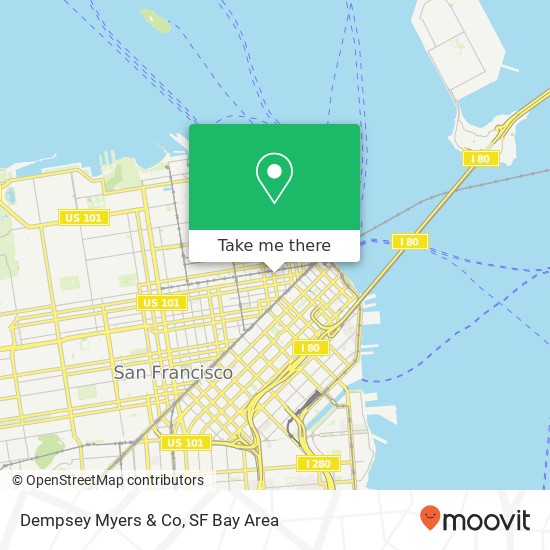 Mapa de Dempsey Myers & Co