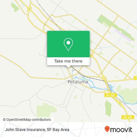 John Stave Insurance map