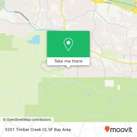 Mapa de 5201 Timber Creek Ct