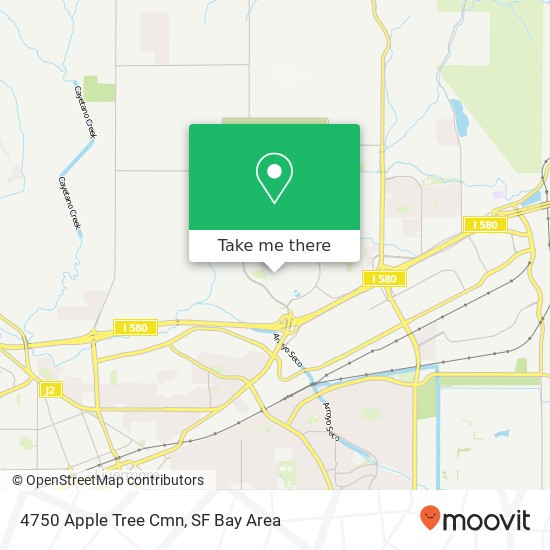 4750 Apple Tree Cmn map