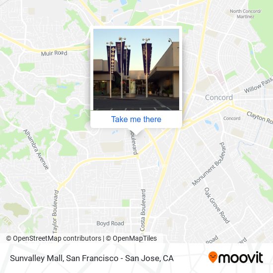 Mapa de Sunvalley Mall