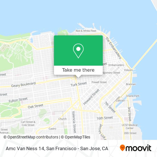 Amc Van Ness 14 map