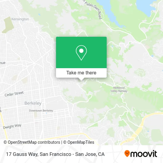 Mapa de 17 Gauss Way