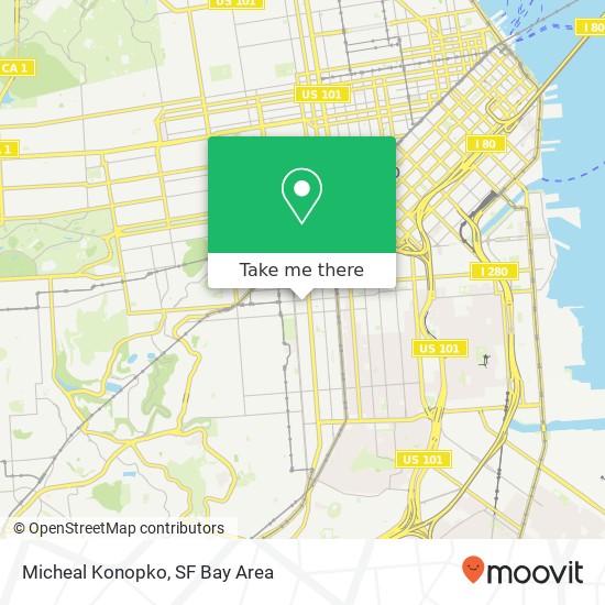 Micheal Konopko map