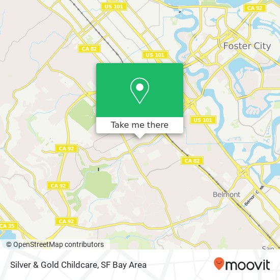 Silver & Gold Childcare map