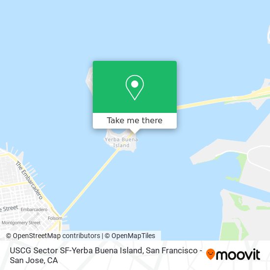 USCG Sector SF-Yerba Buena Island map