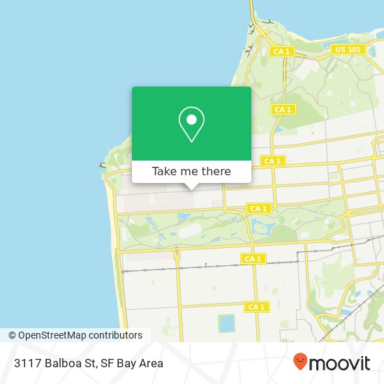 3117 Balboa St map