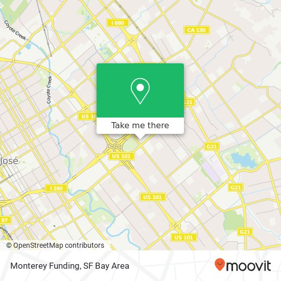 Monterey Funding map