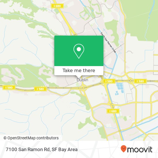 7100 San Ramon Rd map