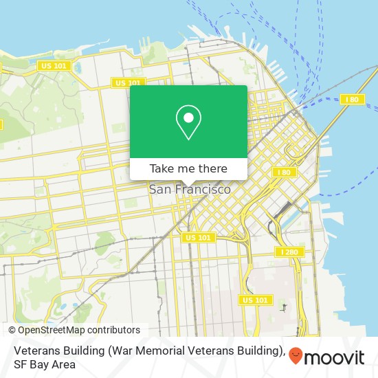 Mapa de Veterans Building (War Memorial Veterans Building)