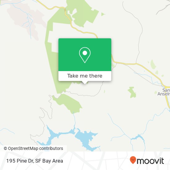 195 Pine Dr map