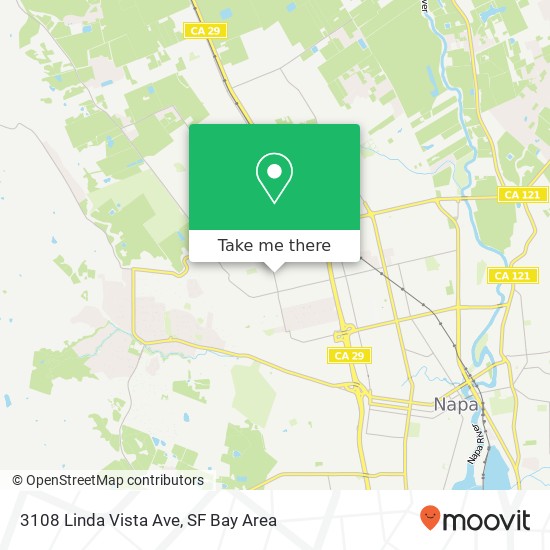 3108 Linda Vista Ave map