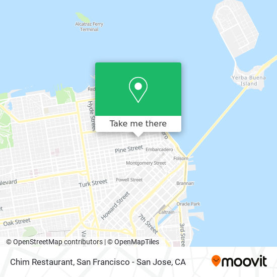 Chim Restaurant map