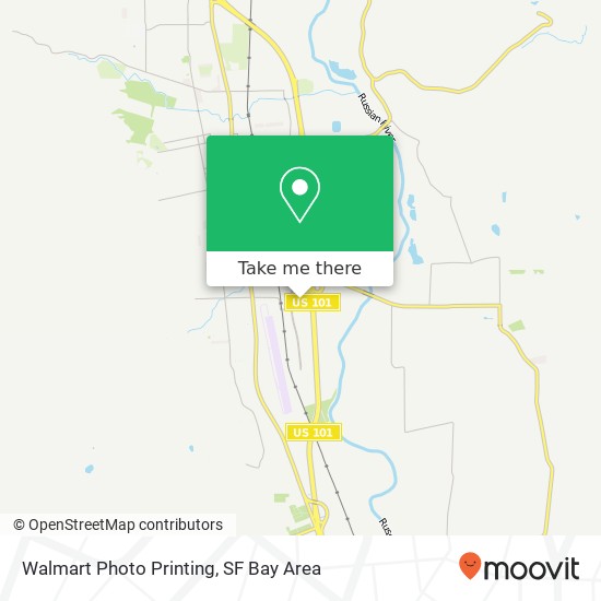 Walmart Photo Printing map