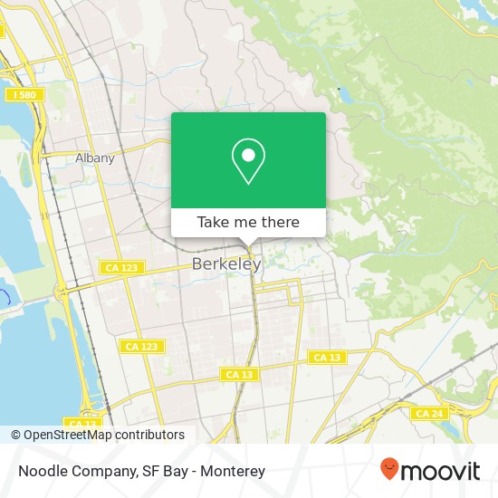 Noodle Company map