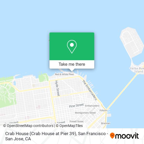 Mapa de Crab House (Crab House at Pier 39)