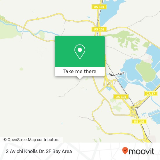 2 Avichi Knolls Dr map