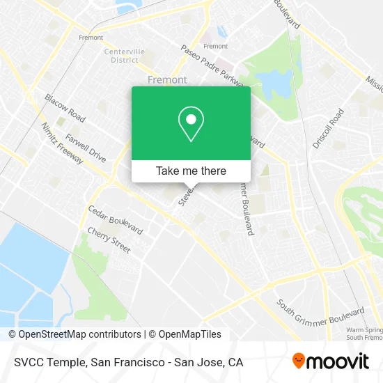 SVCC Temple map