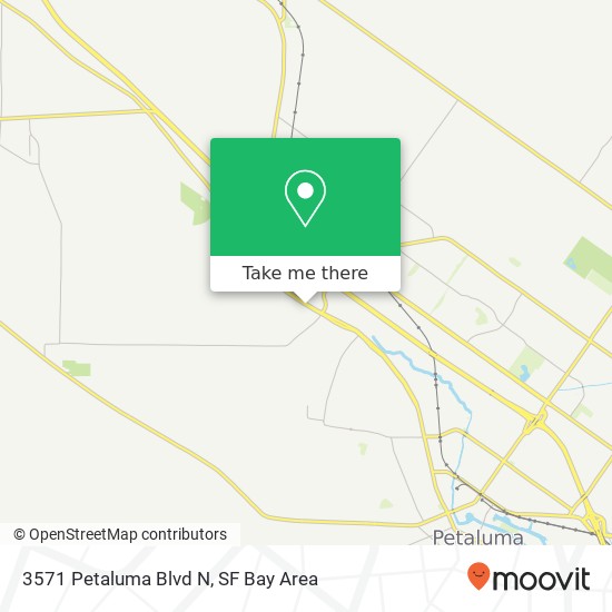 Mapa de 3571 Petaluma Blvd N