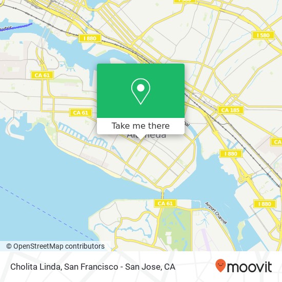 Cholita Linda map