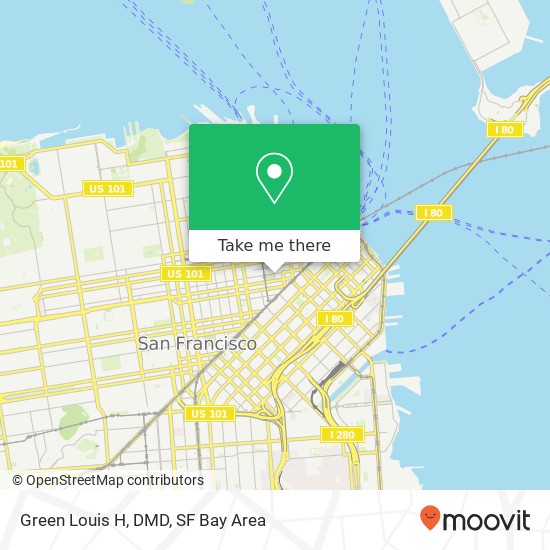 Green Louis H, DMD map