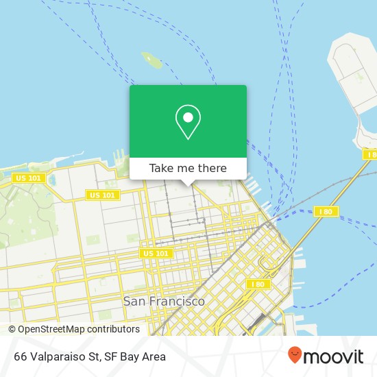 66 Valparaiso St map