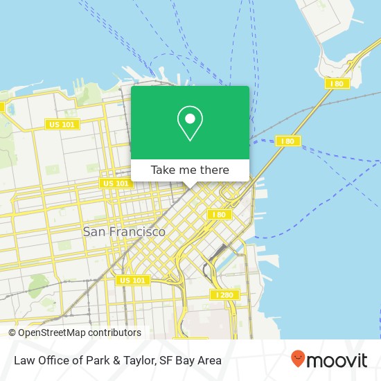 Law Office of Park & Taylor map