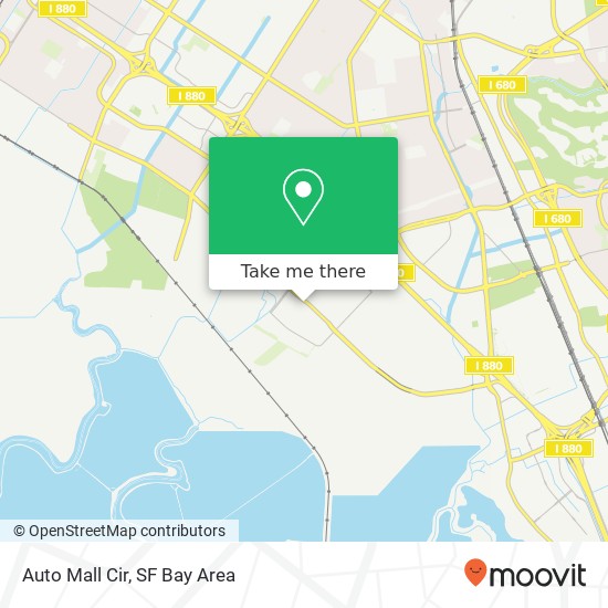 Mapa de Auto Mall Cir