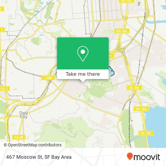 Mapa de 467 Moscow St