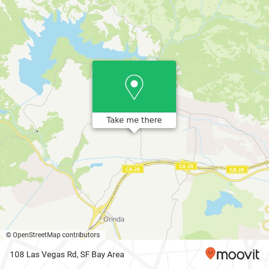 Mapa de 108 Las Vegas Rd