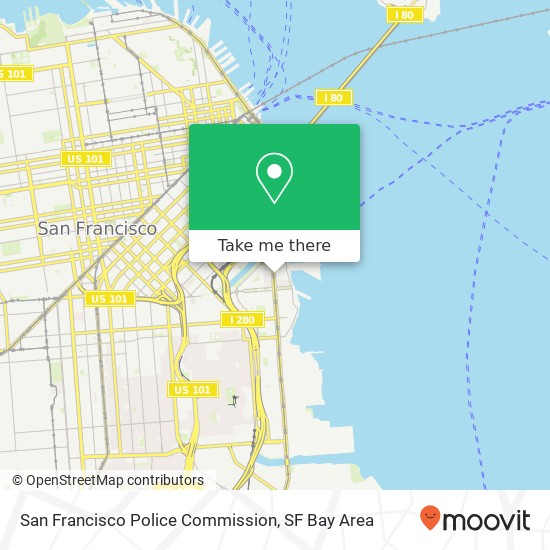 Mapa de San Francisco Police Commission