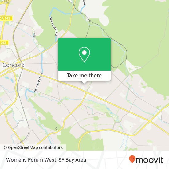 Womens Forum West map