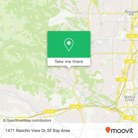 Mapa de 1471 Rancho View Dr