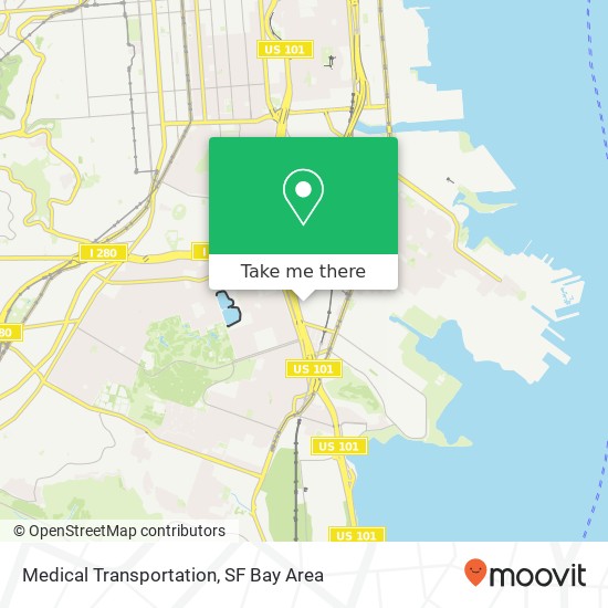 Mapa de Medical Transportation