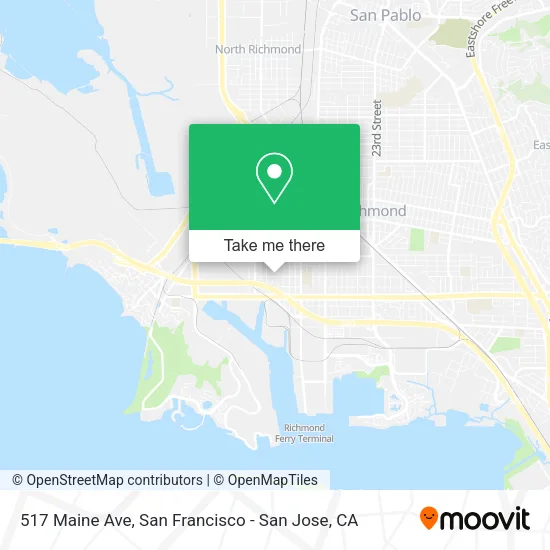 Mapa de 517 Maine Ave