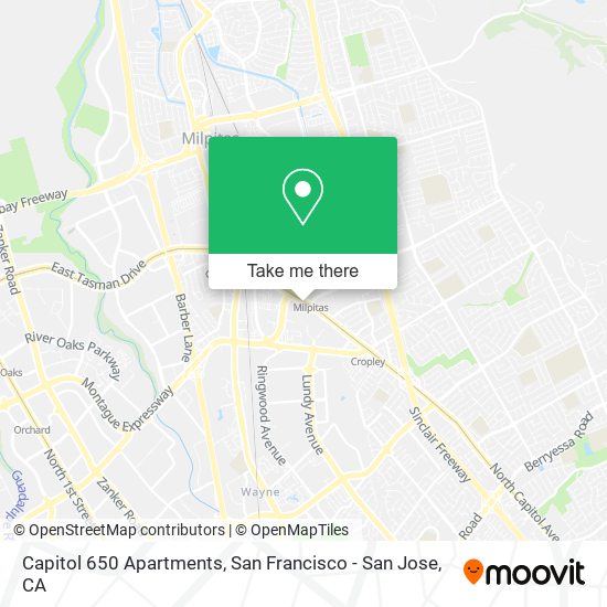 Capitol 650 Apartments map