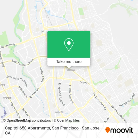 Capitol 650 Apartments map