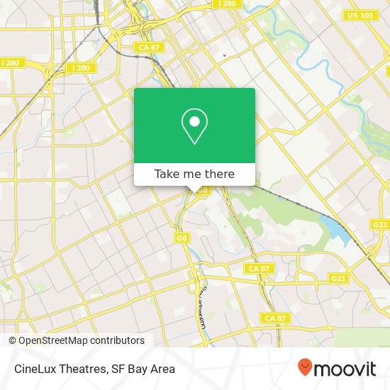 CineLux Theatres map