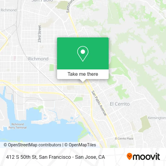 412 S 50th St map