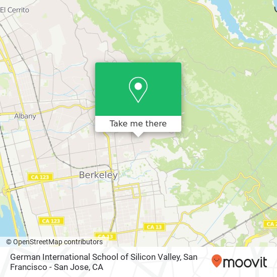 German International School of Silicon Valley map