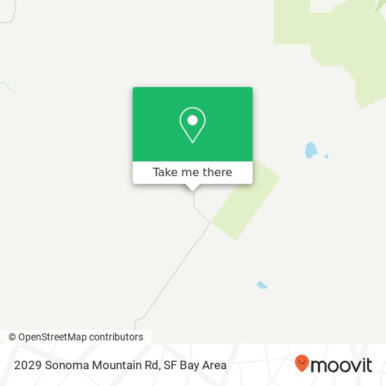 2029 Sonoma Mountain Rd map