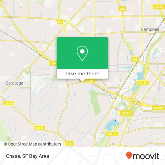 Chase map
