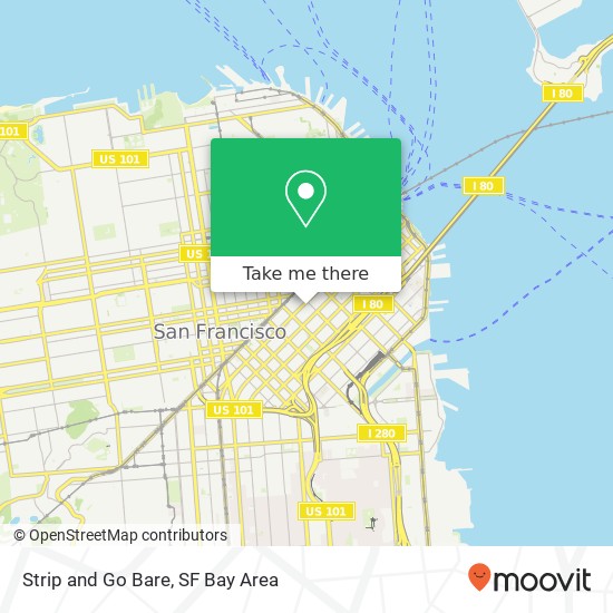 Strip and Go Bare map