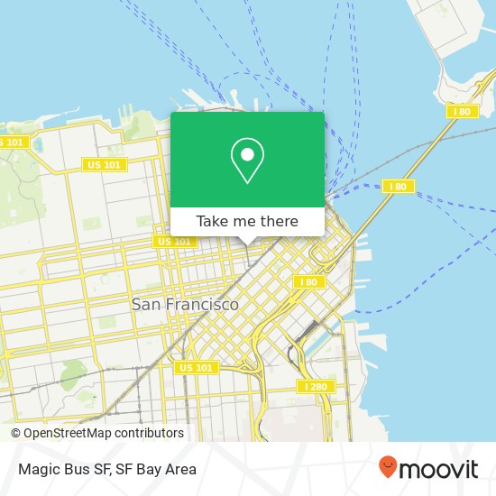 Magic Bus SF map